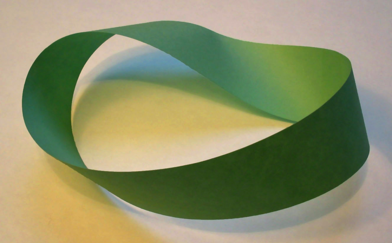 The Möbius strip.