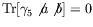 $\textrm{Tr}[\gamma_5\not{a}\not{b}]=0$