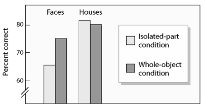 face vs. house recognition