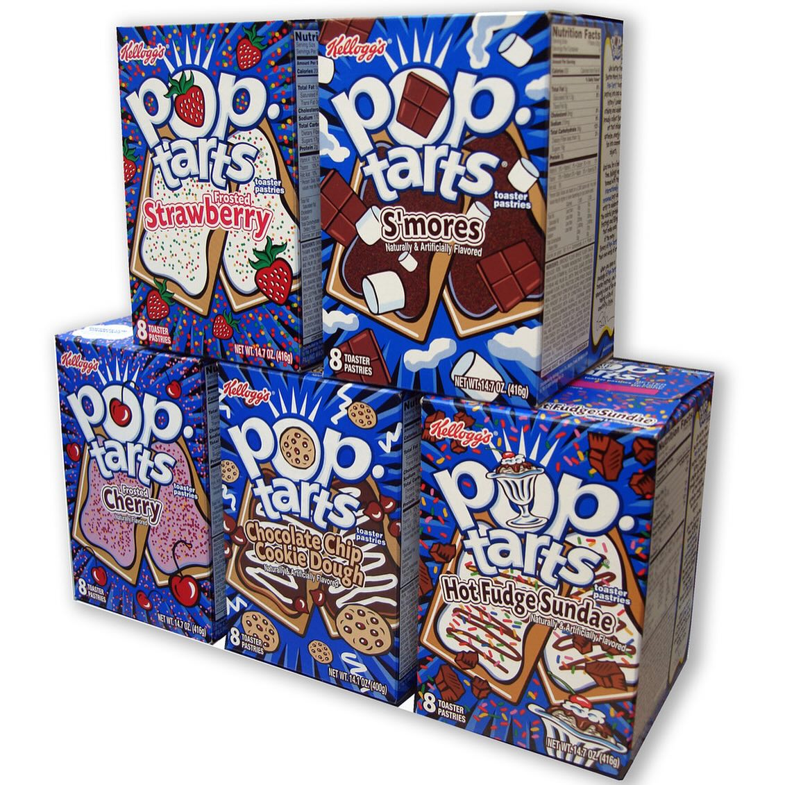 PopTart boxes