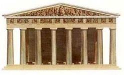the Parthenon