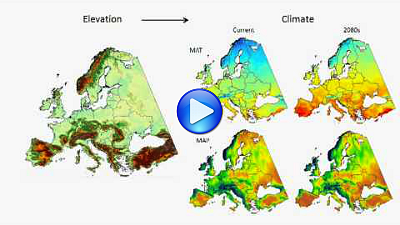 Tutorial 2: Learn how to mass-produce continental climate grids in a projection of your choice