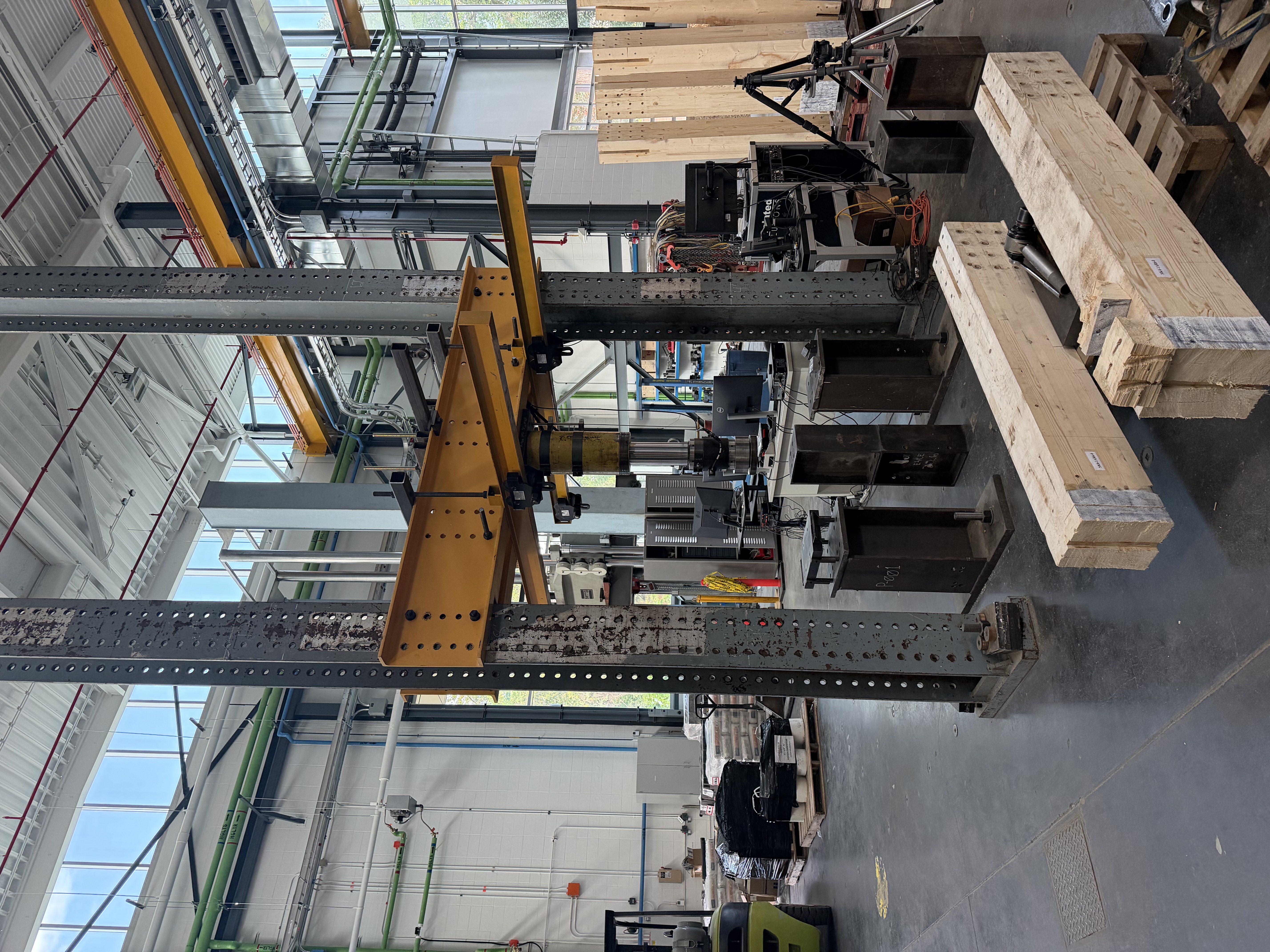 Equipment at the I. F. Morrison Structures Laboratory