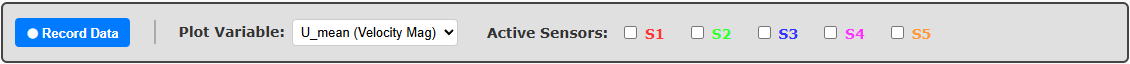 Sensors UI Panel