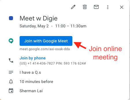 Setting Up Digital Office Hours Using Google Calendar And Google Meet Powered By Kayako Help Desk Software