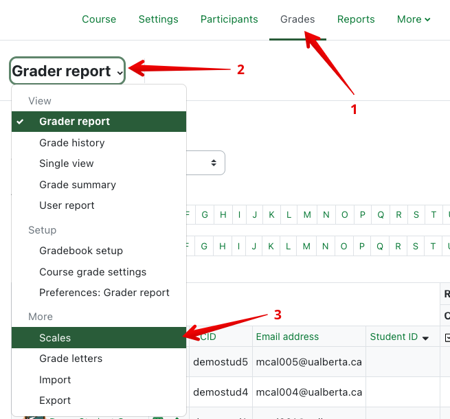 Moodle Letter Grading Scale (Faculty) - Powered by Kayako fusion Help Desk  Software