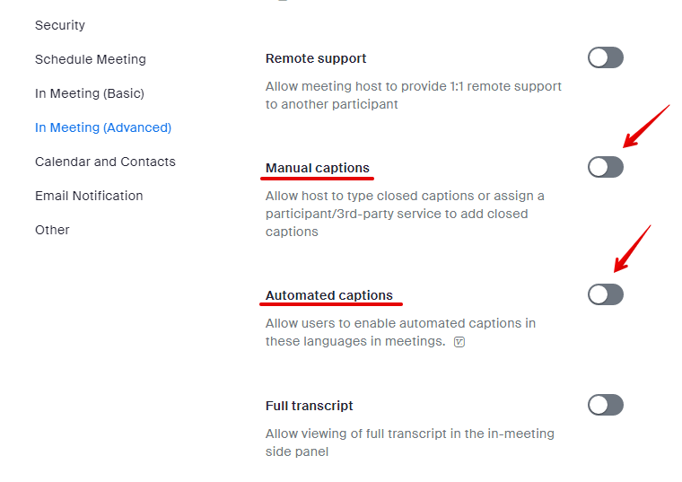 Adding Closed Captions or Live Subtitles to Zoom Meetings