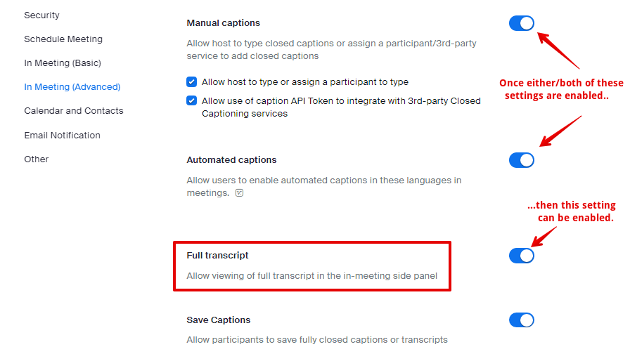 Adding Closed Captions or Live Subtitles to Zoom Meetings