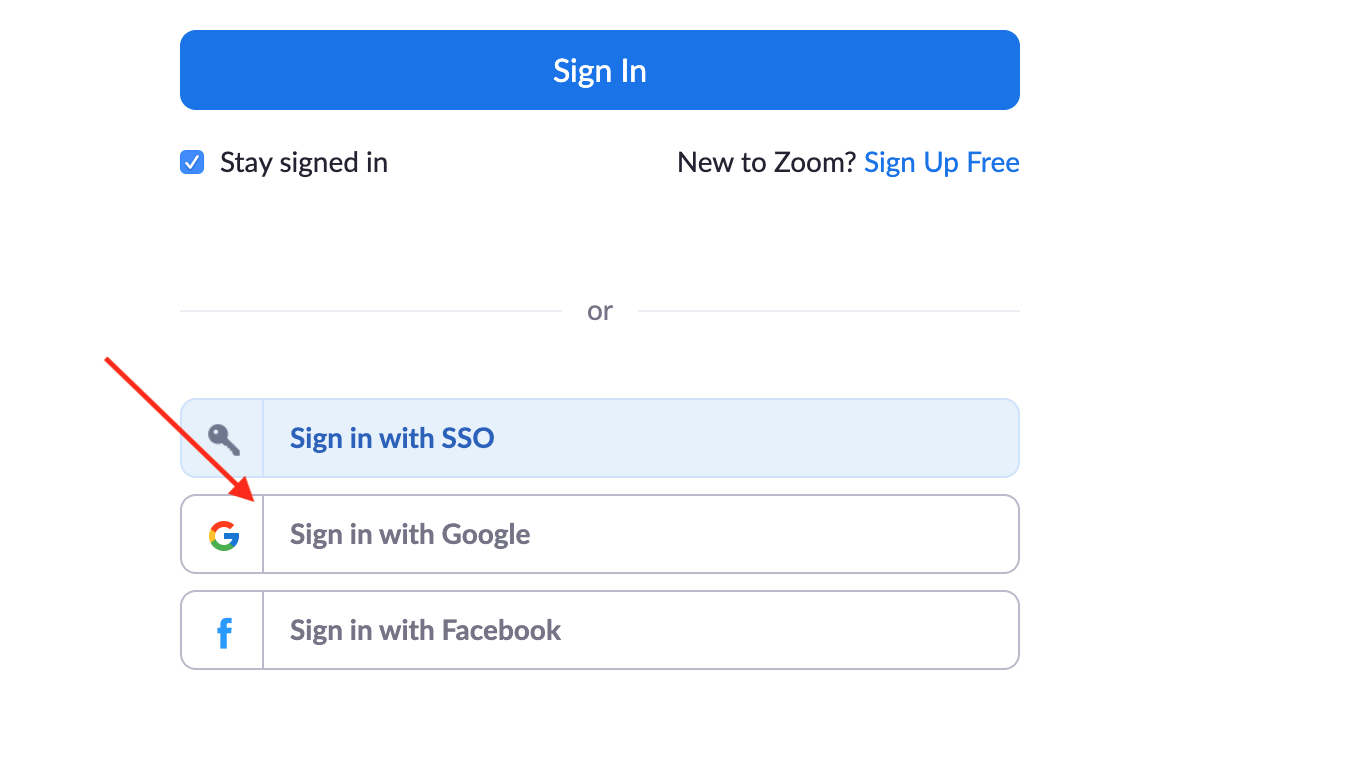 zoom login