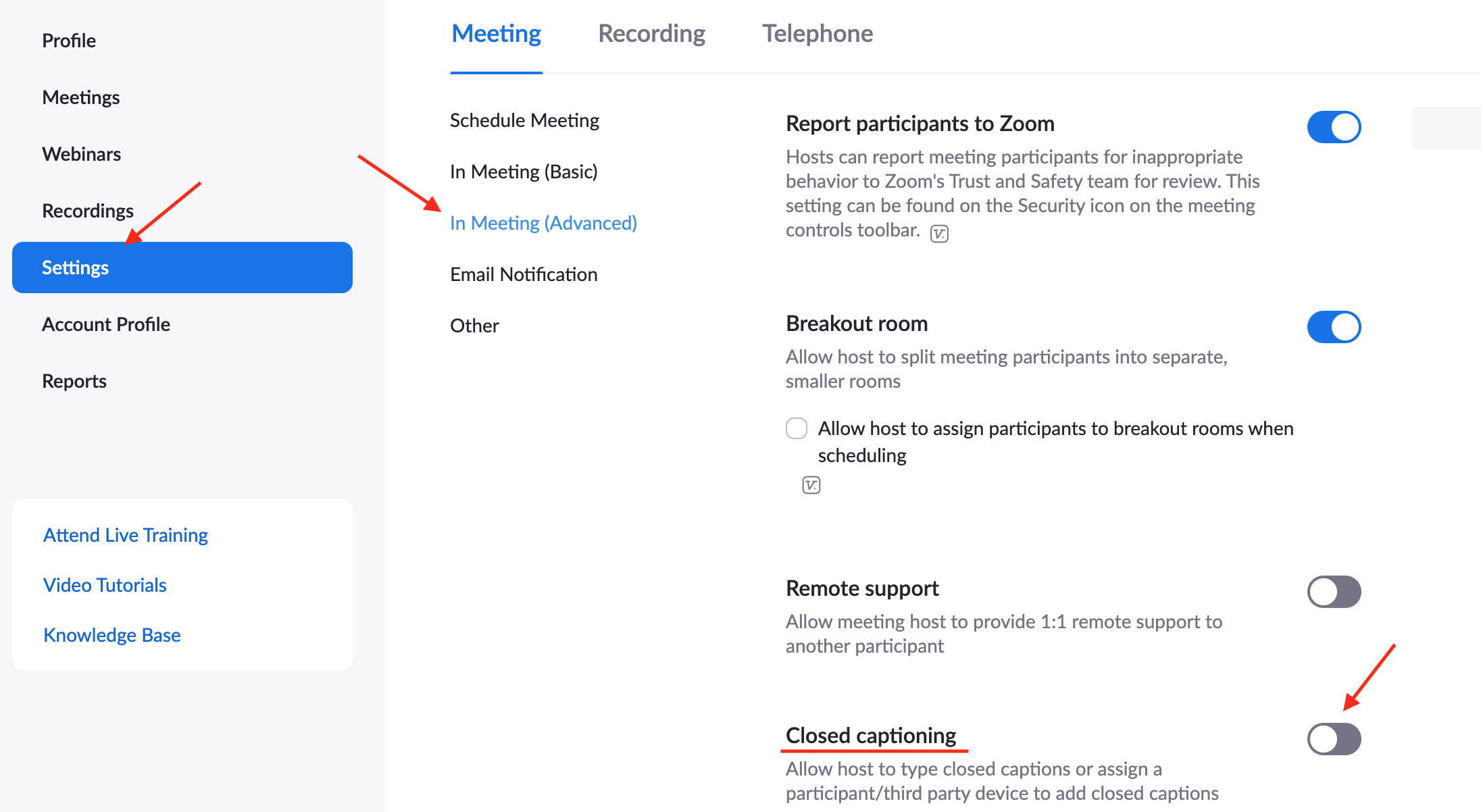 Adding Closed Captions Or Live Subtitles To Zoom Meetings Powered By Kayako Help Desk Software