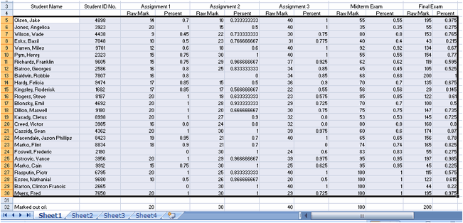 Excel Practice Spreadsheet