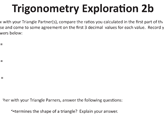 Trigonometry Exploration 2b Page 1