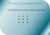 Thinking Outside the Box Slide 1