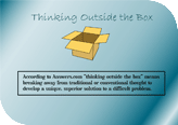 Thinking Outside the Box Slide 2