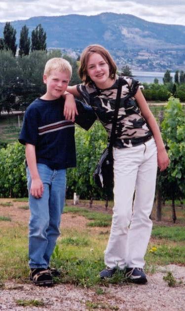 Penticton vineyard 2001