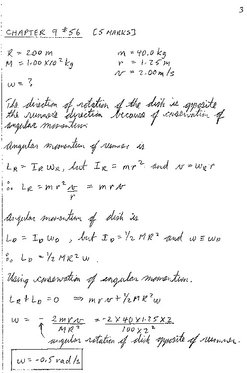 Doug Gingrich's PHYS124 Course