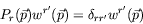 \begin{displaymath}
P_r(\vec{p}) w^{r^\prime}(\vec{p}) = \delta_{rr^\prime}
w^{r^\prime}(\vec{p})
\end{displaymath}