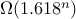 Omega (1.618^{n})