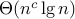 Theta(n^c lg n)