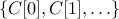 {C[0], C[1], ldots }