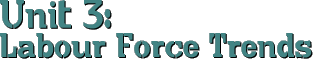 UNIT 3: LABOUR FORCE TRENDS
