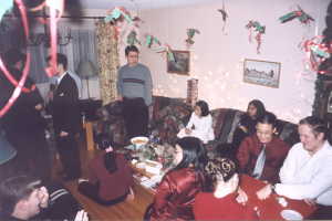 The view from the ceiling