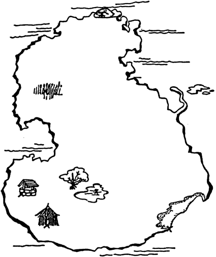 map of island