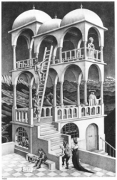 Belvedere (M.C. Escher, 1958)