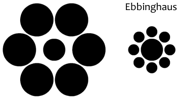 Ebbinghaus illusion