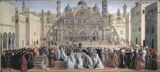 St. Mark Preaching in Alexandria, Egypt