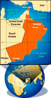 Oman Map and Location