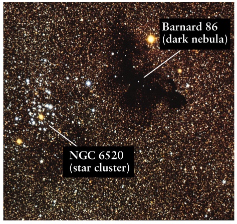 A dark nebula: Figure 20-3