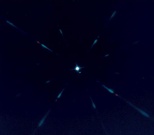Sirius in Visible light