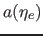 $a(\eta_e)$