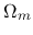 $\Omega_m$