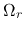 $\Omega_r$