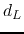 $d_L$