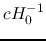 $c H_0^{-1}$