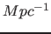 $Mpc^{-1}$