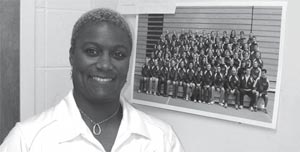 Coach Georgette Reed knows how to get the best out of her athletes and herself.